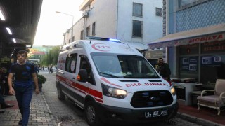 Marketten ürün çalmaya çalıştı, kaçarken yüksekten düşüp yaralandı