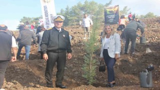Marmaris, ‘Milli ağaçlandırma ‘gününde 3 bin fidanı toprakla buluşturdu