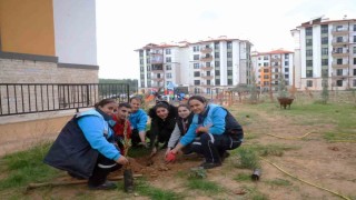 Menteşe Akçaova TOKİ Site yönetiminden ‘Yeşil Vatana fidanlı destek