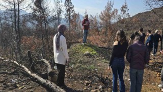 Menteşenin gönüllü gençlerinden örnek çevre hareketi