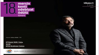 Mersin Kenti Edebiyat Ödülü Ahmet Ümitin