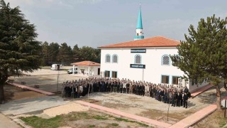 Merzifon 5inci Ana Jet Üssünde inşa edilen Mehmetçik Camii ibadete açıldı