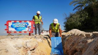 MESKİ, Camili Mahallesinde içme suyu terfi hattını yeniledi