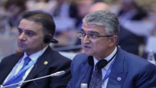 MHP Milletvekili Aydın, Akdeniz Forumunda, Gazzedeki insanlık dramını ve kalıcı barış çağrısını dile getirdi