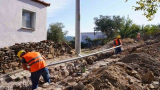 Milasta 40 yıllık içme suyu hattı yenileniyor