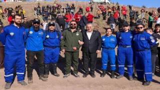 Milli Ağaçlandırma Gününde Keçiörende 300 fidan toprakla buluştu