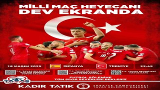 Milli maç heyecanı Tavasta dev ekranlarda yaşanacak