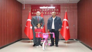 Minik kızın bayrak sevgisi takdir topladı