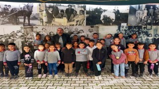 Minik öğrencilerden müze ziyareti