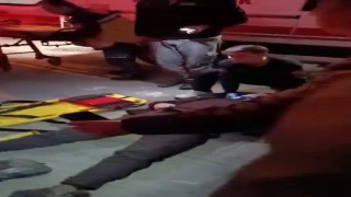 Motosikletiyle kaçarken çarptığı bekçiyi yaraladı