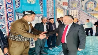 Müftü Okuş, Derecik ilçesinde temaslarda bulundu