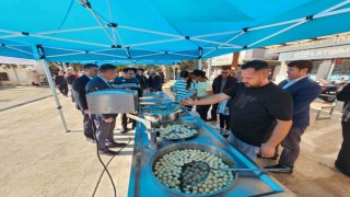 Muğlada öğretmenler için lokma hayrı