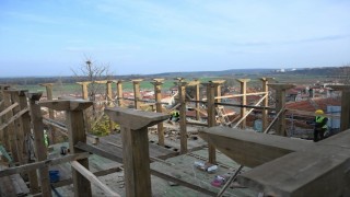 Muradiye Mevlevihanesi ihya çalışmaları devam ediyor