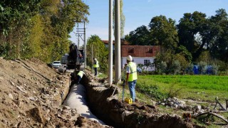 MUSKİ, Köyceğiz Zeytinalanında yağmur suyu taşkınlarının önüne geçiyor