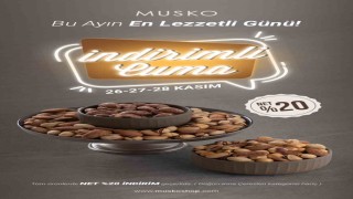 Musko Kuruyemişten Efsane Kasım indirimleri