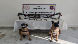 Muşta ruhsatsız 3 uzun namlulu silah ele geçirildi