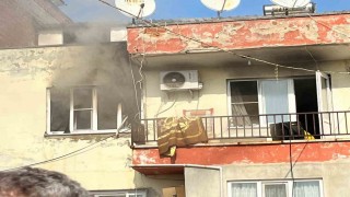 Nazillide ev yangını: 1 ölü, 3 yaralı