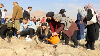 NEÜde Milli Ağaçlandırma Gününde fidanlar toprakla buluştu