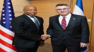 New York Belediye Başkanı Adams, İsrail Cumhurbaşkanı Herzog ile görüştü