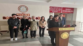 Niğde Barosu: Eşitlik ve özgürlükten vazgeçmeyeceğiz