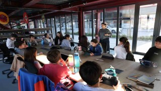 Nilüferde çocuklar animasyonun temellerini öğrendi