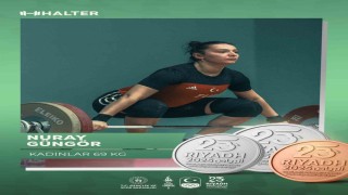 Nuray Güngörden 2 gümüş, 1 bronz madalya