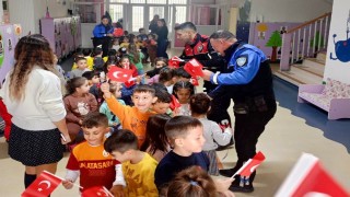 Öğrenciler polisliği tanıdı, güvenlik kurallarını öğrendi
