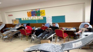 Okulda kan bağışı kampanyası