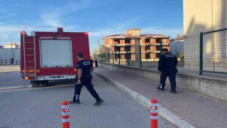 Okulda yangın alarmı paniğe sebep oldu