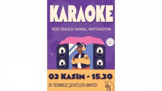 OKÜ’lü Öğrenciler Karaoke Etkinliği İle Moral Bulacak