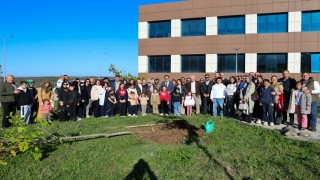 OMÜde Diyabet Günü etkinliğinde fidanlar toprakla buluştu