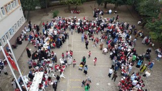 Orduda ilkokul öğrencilerinden Gazzeye yardım eli