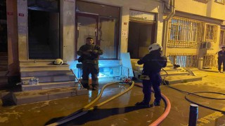 Ortaköyde korkutan yangın