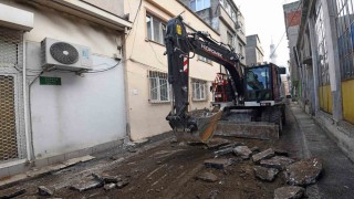 Osmangazide eski asfaltlar yenileniyor