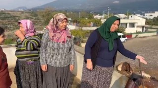 Osmaniyede evin bacasına yıldırım düştü