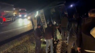 Osmaniye’de Yolcu Otobüsü Devrildi: Çok Sayıda Yaralı Var