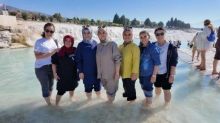 Pamukkale ve Kaklık Mağarası turları yoğun ilgi görüyor