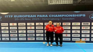 Para Masa Tenisi Kadınlar Milli Takımında çifte yarı final heyecanı