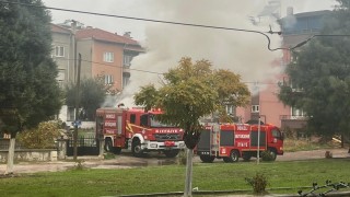 Park halindeki minibüs alevlere teslim oldu