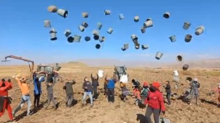 Patnosta patates hasadı tamamlandı: 500 Dönüm araziden  bin 650 ton ürün elde edildi