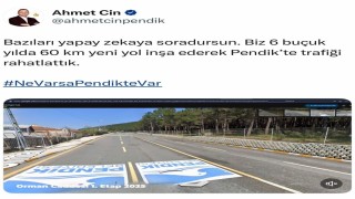 Pendik Belediye Başkanı Ahmet Cinden Mansur Yavaşa dikkat çeken yol göndermesi