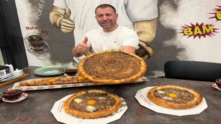 Pidenin bu kez elmalısını yaptılar