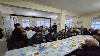 Pınarhisar Hacıfaklı Köyü Camiinde sabah namazı buluşması