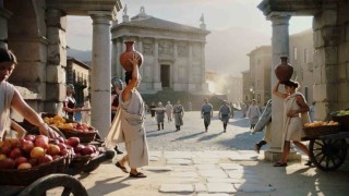 Pompeiopolis Antik Kentinde 2 bin yıllık tarih yapay zekayla canlandı