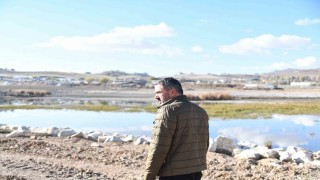 Pursaklar Belediyesi Gümüşoluk Göleti çalışmalarına devam ediyor