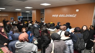 Pursaklarda Gençlik Kampına katılan yeni kafile yola çıktı