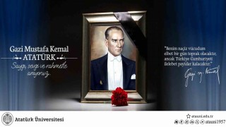 Rektör Hacımüftüoğlunun 10 Kasım Atatürkü anma günü mesajı