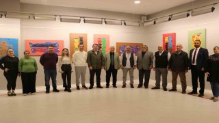 Ressam Mehmet Ali Doğan Sanko Sanat Galerisinde sergi açtı
