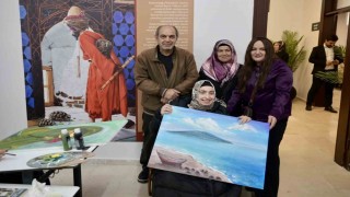 Ressam Neriman Oymandan Esenyurtta ilham veren buluşma