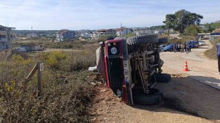 Antalya'da Safari araçları çarpıştı: 10'u yabancı 11 kişi yaralı